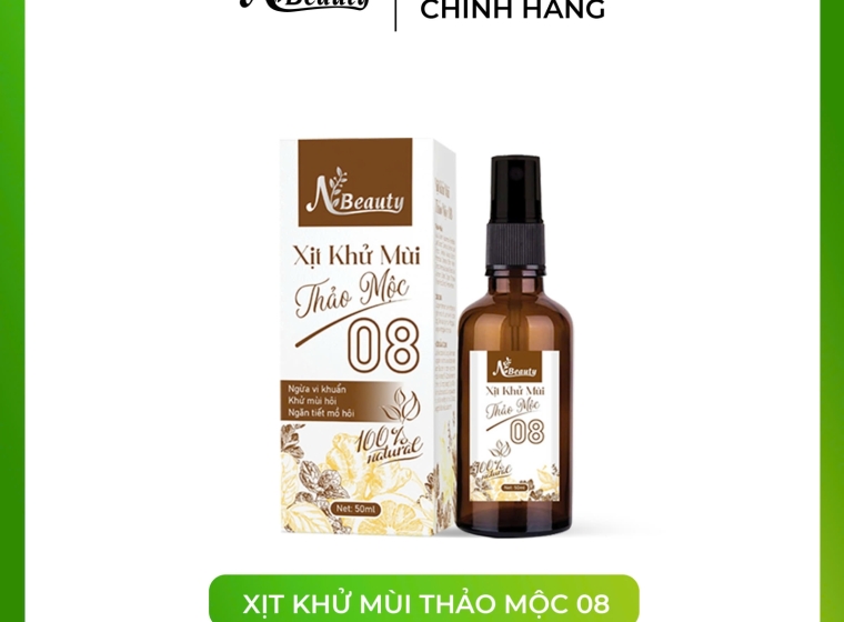 Xịt khử mùi thảo mộc 08 – Công thức ngăn mùi hoàn hảo đến từ Đông y