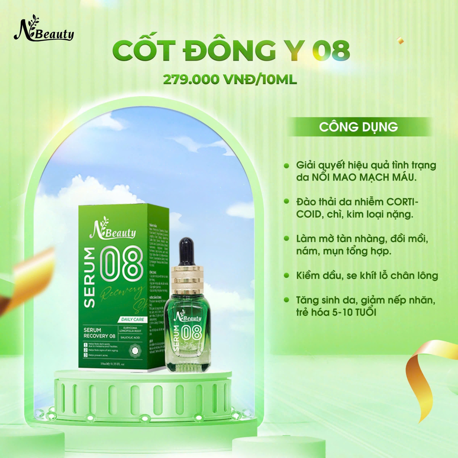 Cốt đông y 08 phiên bản 10ml