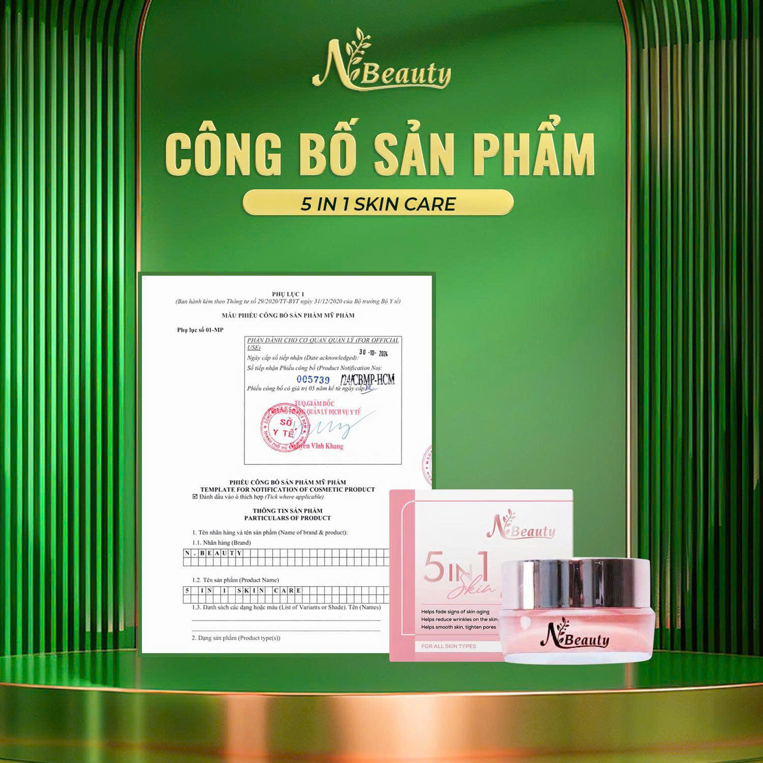 Kem Dưỡng 5in1