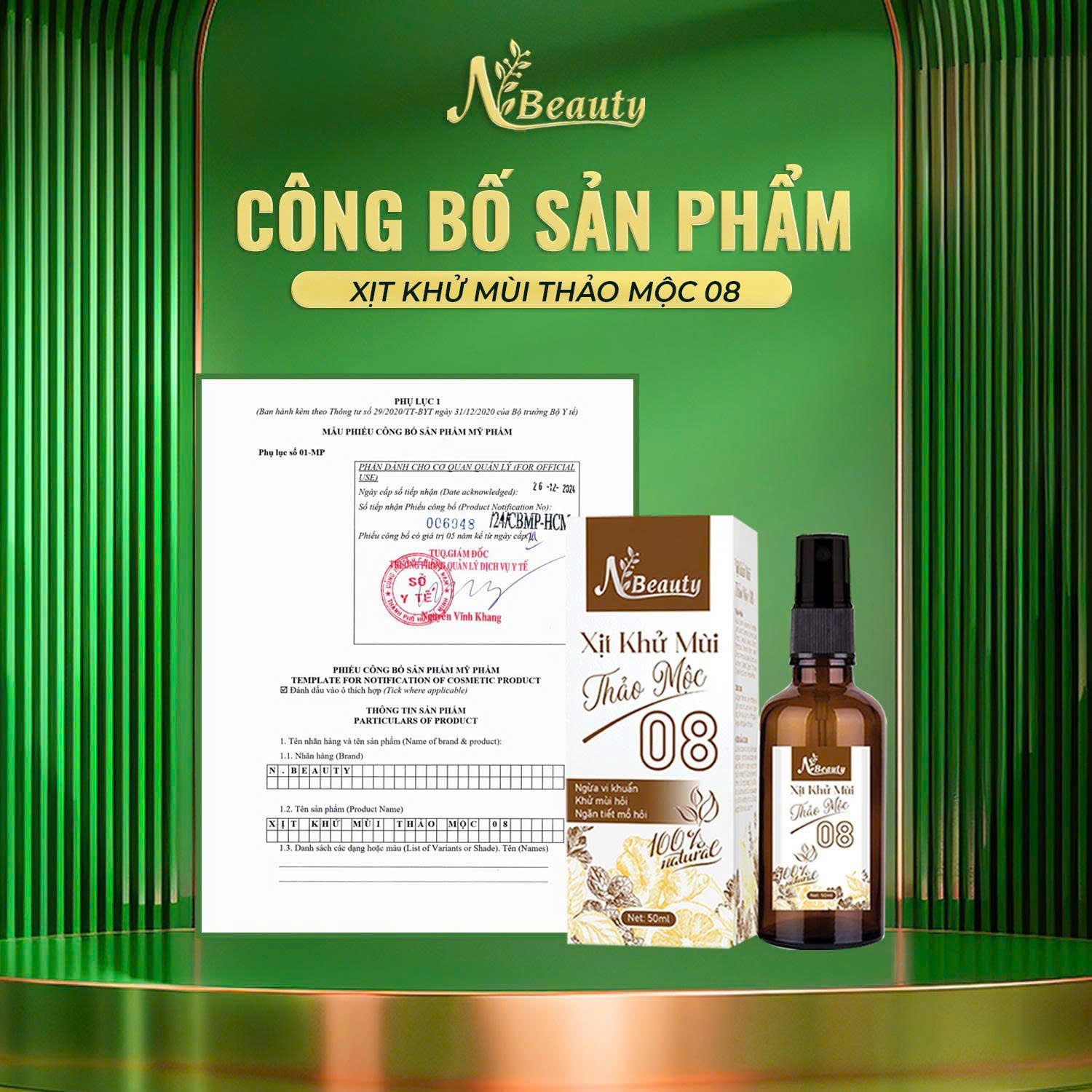 Xịt Khử Mùi Thảo Mộc 08