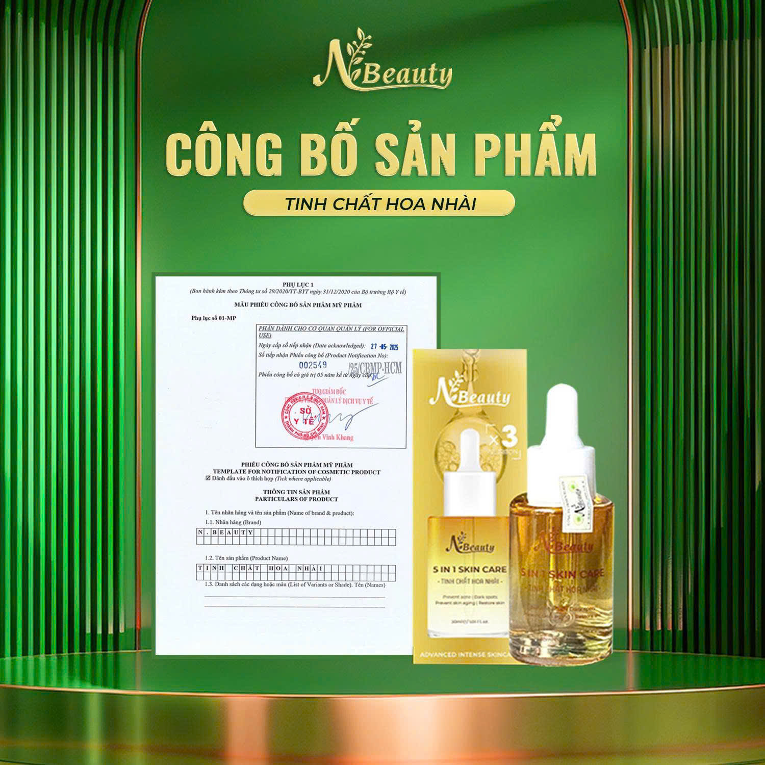 Tinh chất hoa nhài