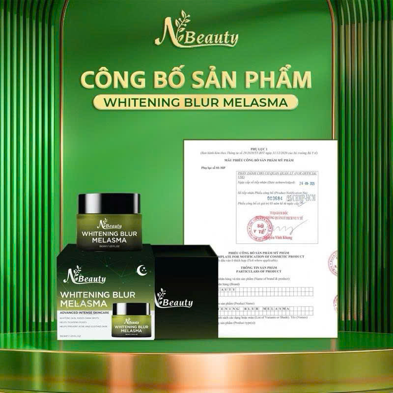 Kem làm mờ nám, trắng sáng da